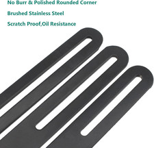4 PCS Flat Straight Brace