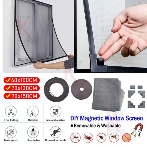 Magnetic window insect screen - magnetic,