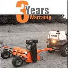 Flail Mower / Electric Start ATV Towable Petrol Driven / Perfect for Quad Bikes