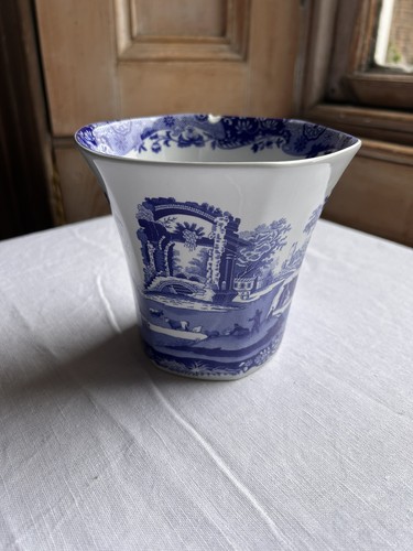 Spode blue italian planter - spode,