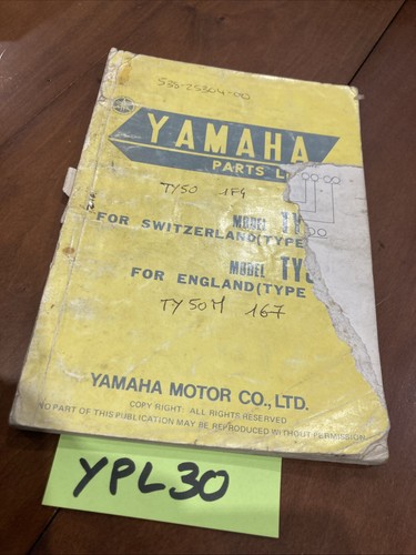 Yamaha ty50 1f4 ty50m - 1f4, 167