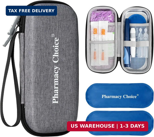 Insulin pen cooler travel case - pen,