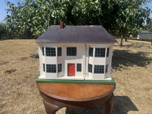 Vintage handmade dolls house - handmade,