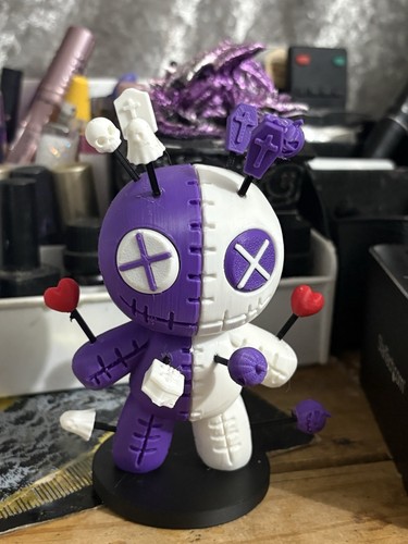 Voodoo doll with pins - voodoo,