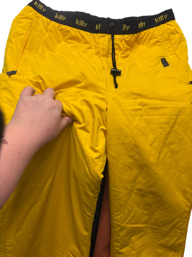 Killy ski trousers yellow - killy,