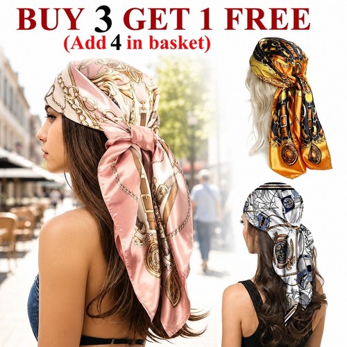 Women satin silk feel head - satin,