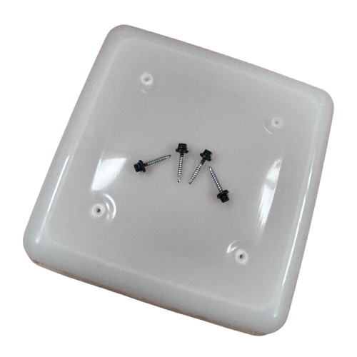 Roof cowl and screws for - cowl, 170mm