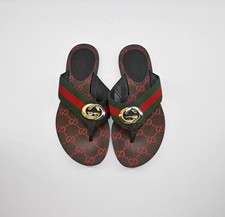 Gucci Kika GG Thong Web Flip