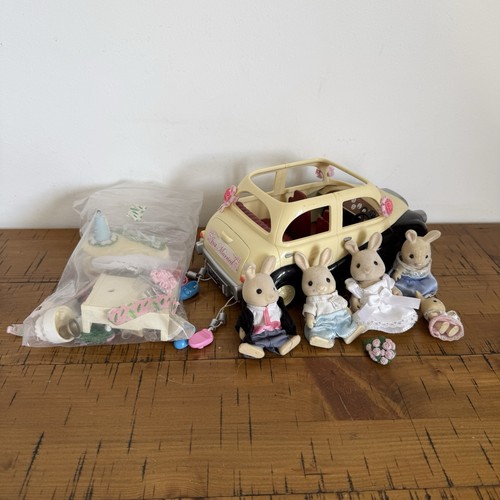 Sylvanian families wedding car - sylvanian,