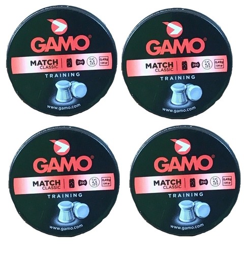 Four cans 000 gamo 177 - 1,000,