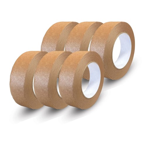 Brown kraft paper tape 50m - paper,