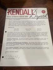 Kendall Motor Oil Special
