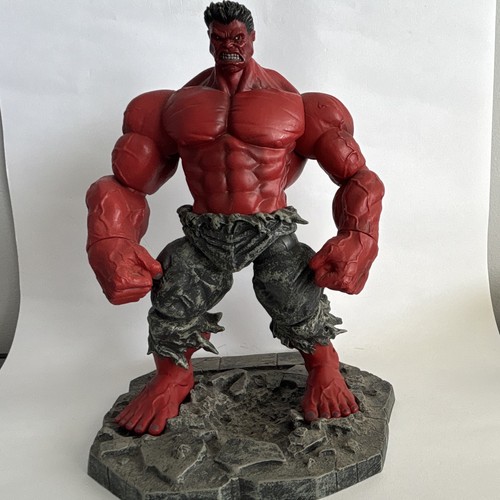 Marvel red hulk plastic - hulk, action