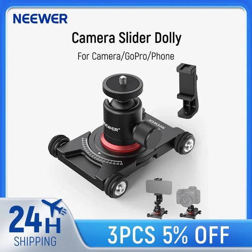 Neewer camera slider dolly - camera,