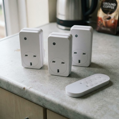 Remote control plug socket - socket, uk