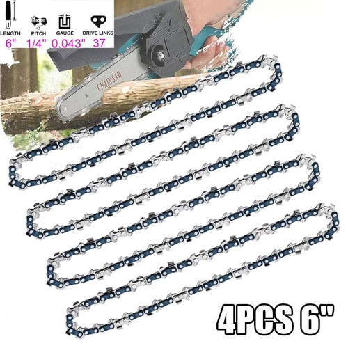 4pcs chain saw - 6",