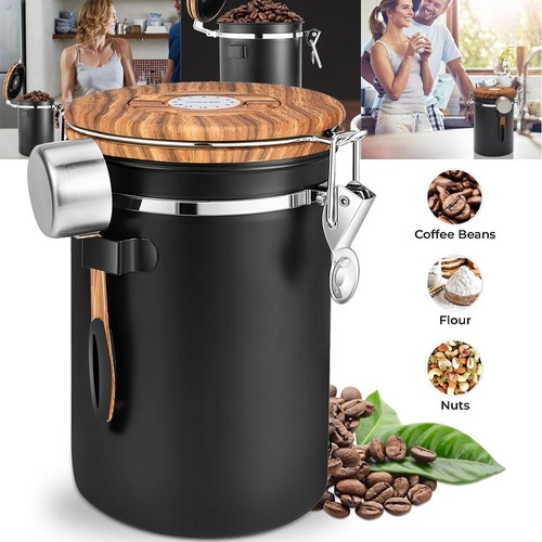 Airtight coffee canister - airtight,