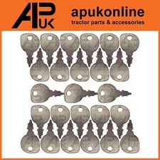 25x Ignition Switch Keys Garden Tractor Battery Case Wheelhorse for Ford Bolens