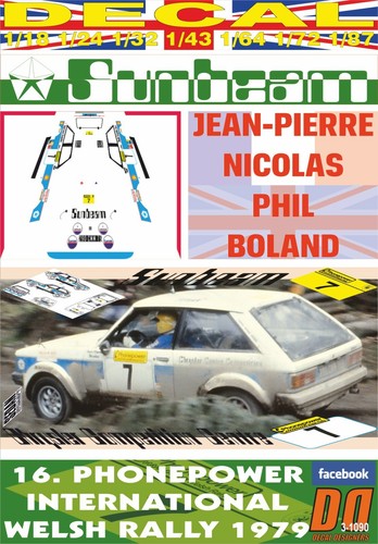 Decal chrysler sunbeam - chrysler,