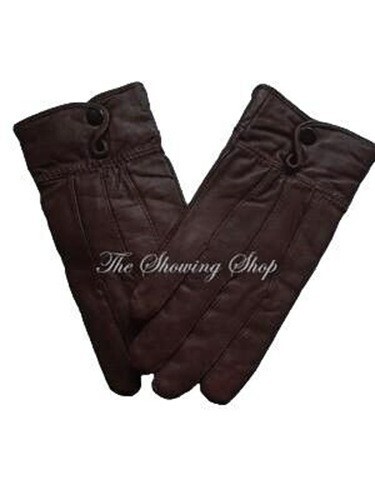 Ladies brown leather lead - brown, rein