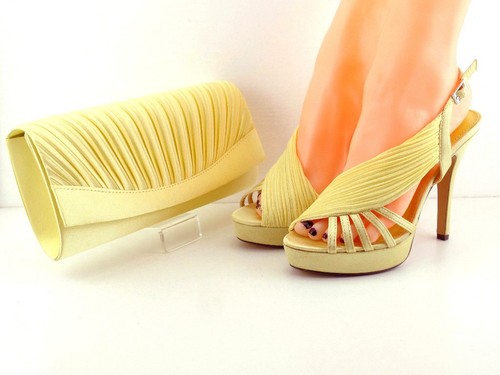 Yellow shoes and - yellow,