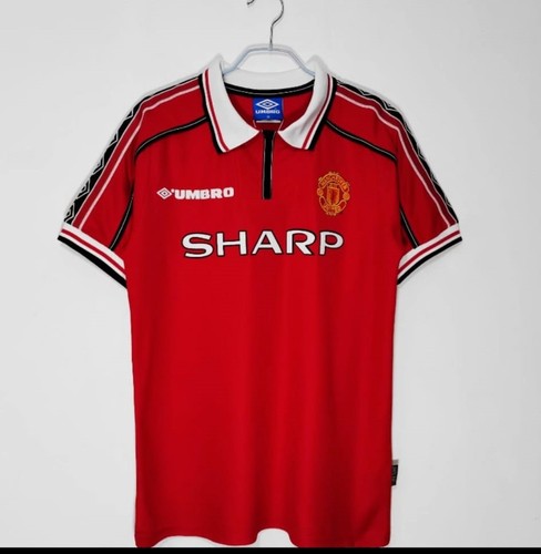 Man united 1998 home retro - man,