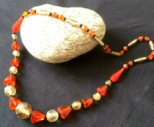 NECKLACE~ OLD ART DECO COLOUR