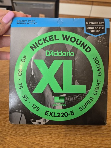 Addario nickel bass - nickel,