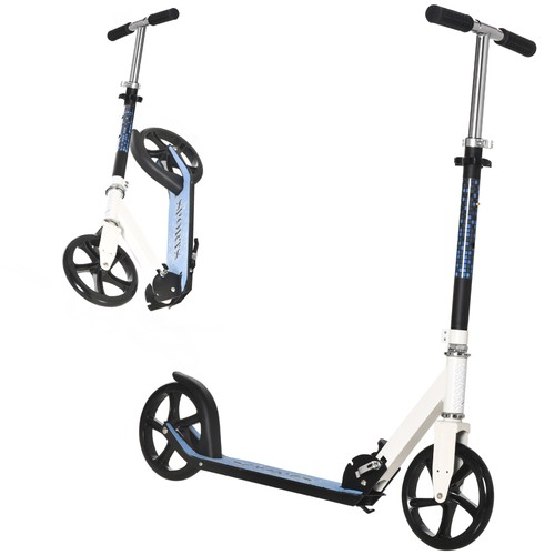 Homcom kick scooter - kick, commuter
