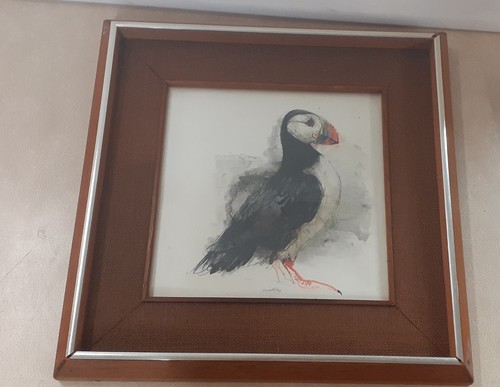 Mads stage puffin - puffin, print