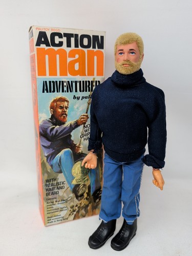Vintage action man - action, boxed