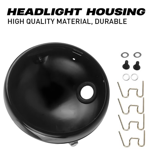 Inch headlight bucket - headlight, for