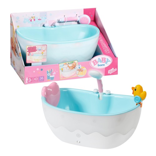 Baby born bath with - born,