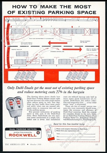 1957 dubl dual parking meter - dubl,