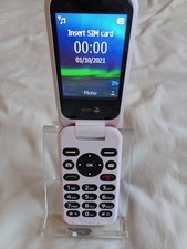 Doro 6820 4G, Flip Phone, Red,grade B+,( UNLOCKED)  Useful For Older People.