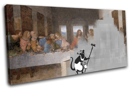 The last supper banksy delete - the,
