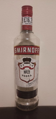 Empty smirnoff 700ml - empty, 21