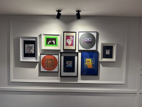 Piece framed gallery - gallery, wall