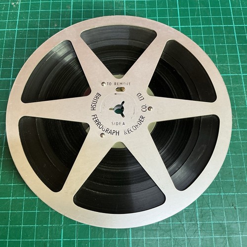 Ferrograph aluminium reel - ferrograph,