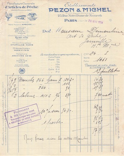 Paris manufacturer pezon - 75,