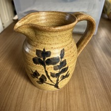 Peebles Pottery Pitcher Jug Scottish Pottery Stoneware