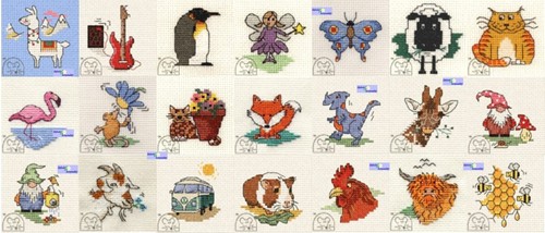 Mouseloft mini cross - cross, stitch