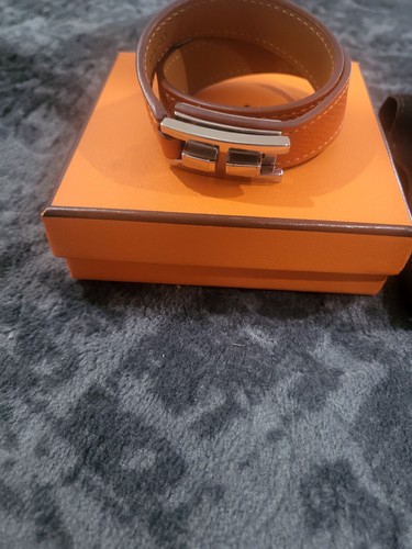 Hermes drag double tour bangle - hermes,