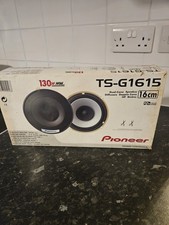 Pioneer Ts G 1615 16cm Duel Cone Car Speakers Pair 130w Bnib Vintage Old School