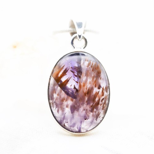 Super seven 925 silver pendant - silver,