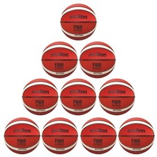 Molten Basketball B7G2000 FIBA Trainingsball orange Gr 7 10er Paket