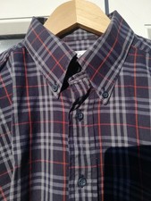 Burberry nova check shirt size
