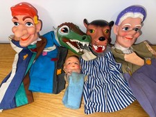 Vintage Punch and Judy puppets
