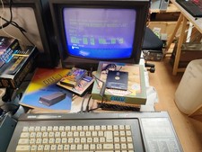 AZERTY Keyboard Amstrad CPC 6128 Console Revised and 100% Working centronics