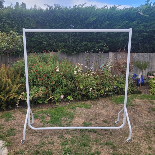 Clothes rail heavy duty with - rail,